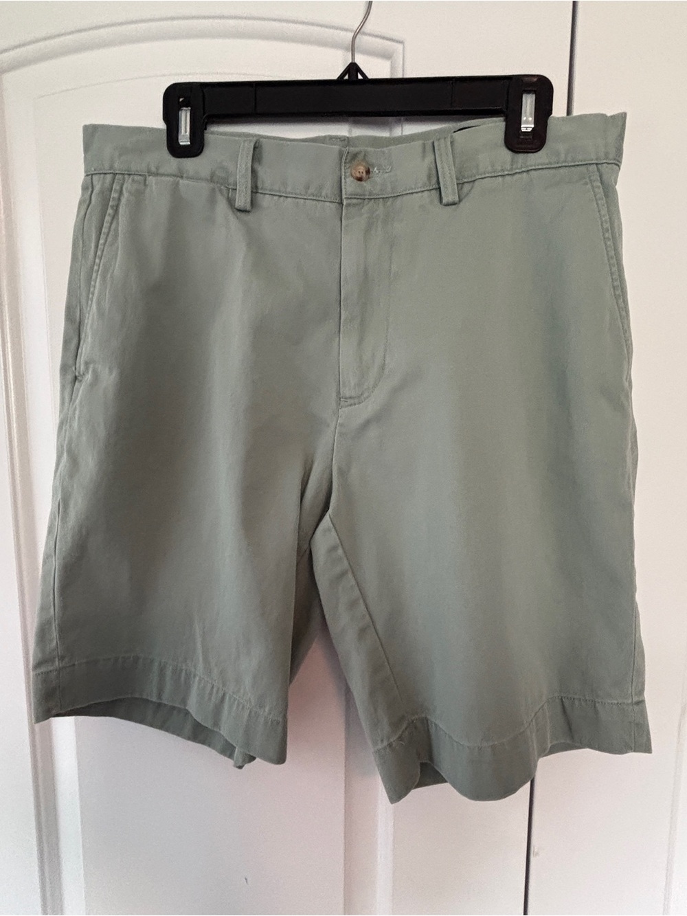Polo Ralph Lauren Men's Flat Front Shorts in Sage Green